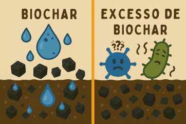 O Biochar (Carvão Vegetal) Pode Ajudar (ou Não) os Microrganismos do Solo